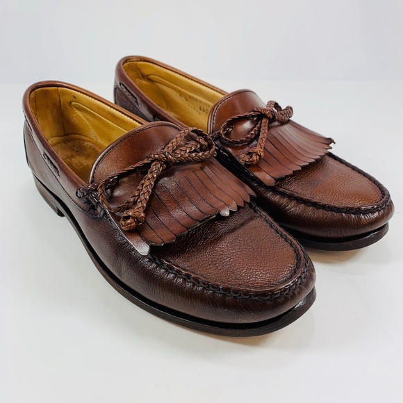 Allen Edmonds Nottingham Leather Loafers Men\'s 8 D main image 5